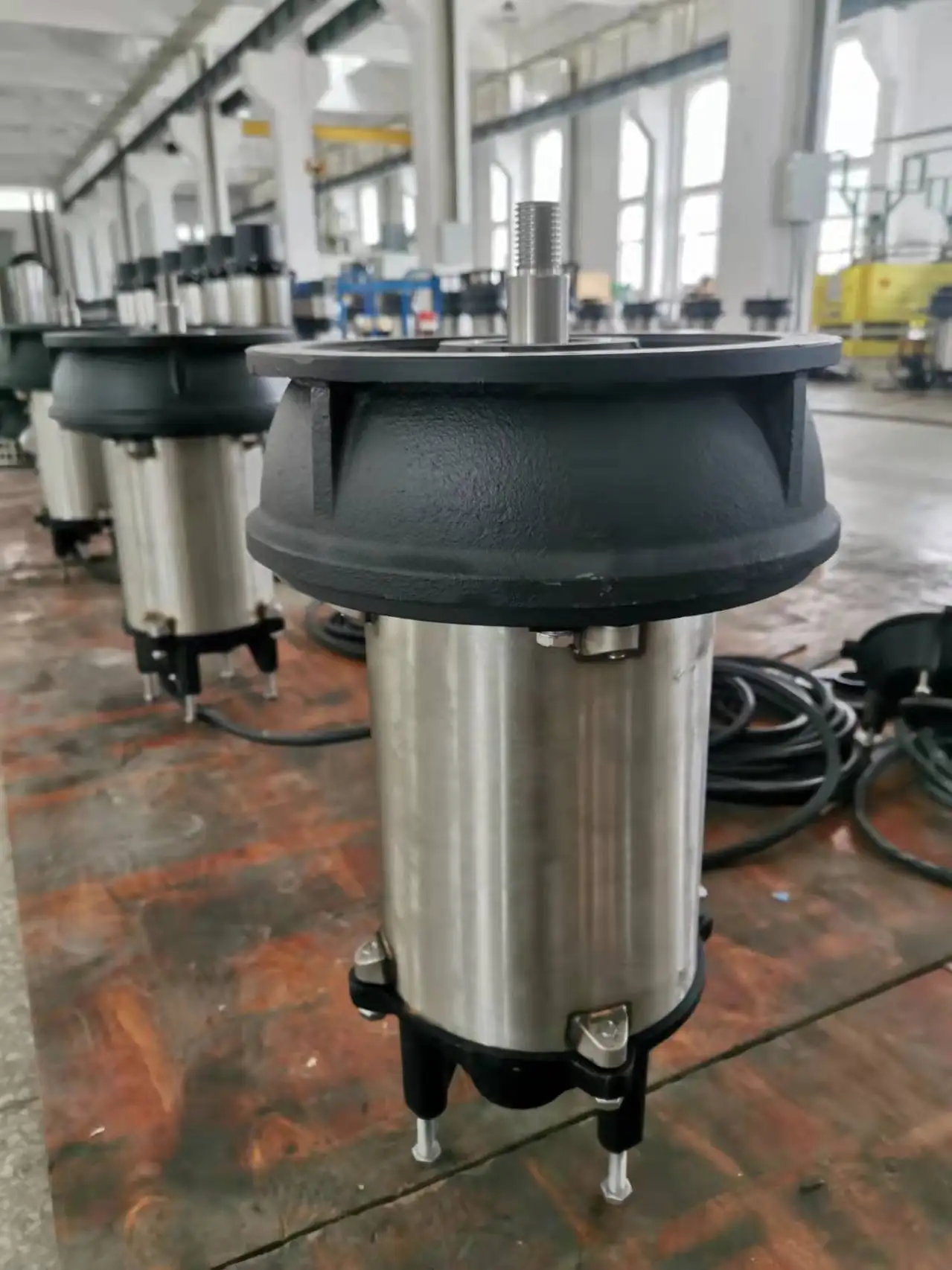high efficiency large flow submersible water pump for fish shrimp 6-12 inch high volume submersible drain pump for landscape