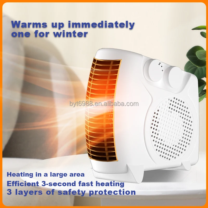 Electric Combo Ptc Fan Heater With Etl Ceramic Household Space Air Hot Electric Fan Heater With For Office Room Home Desk Winter