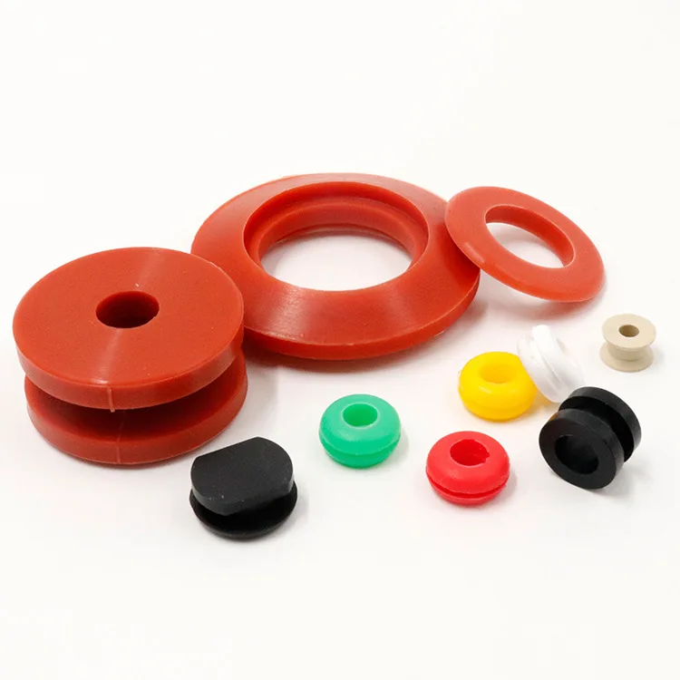 Custom Rubber Grommet For Automotive Rubber Spare Parts With Rubber Washer