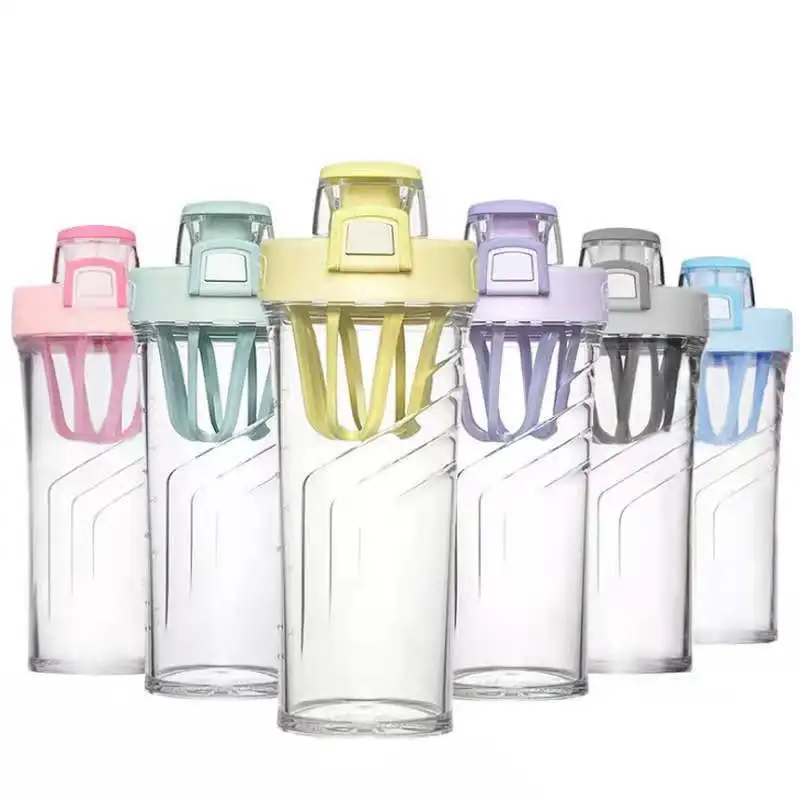 Fitness hot new products custom sport drinking capsule gym shakers protein shake bottle