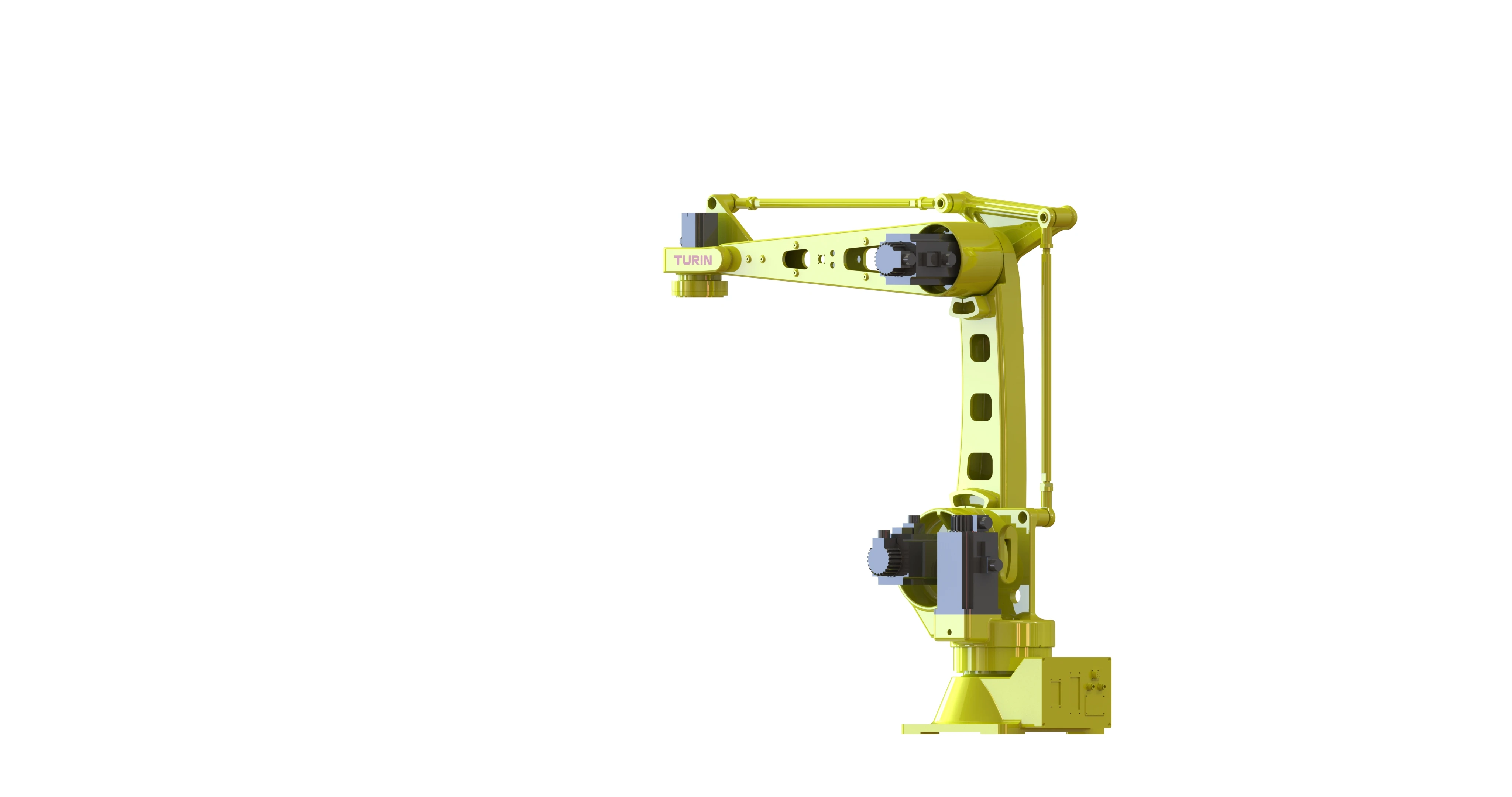 Intelligent pick and place digital manufacturing 4-axis arm working radius 1840mm industrial robot