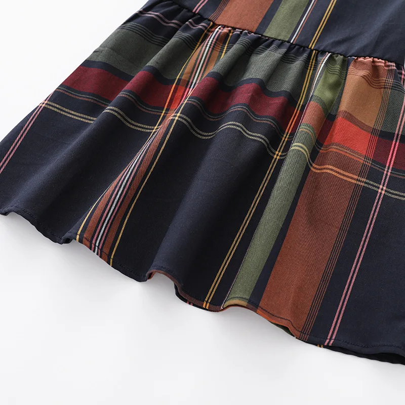 2024 Trade Festival Customized Design Toddler Casual Dress Bamboo Spandex breathable soft Baby Girl Dresses For Kids