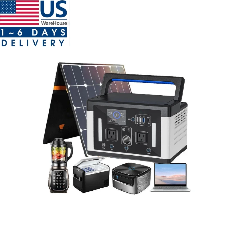 Seetek USA Warehouse 700W rechargeable lighting outdoor smart cooling portable power station