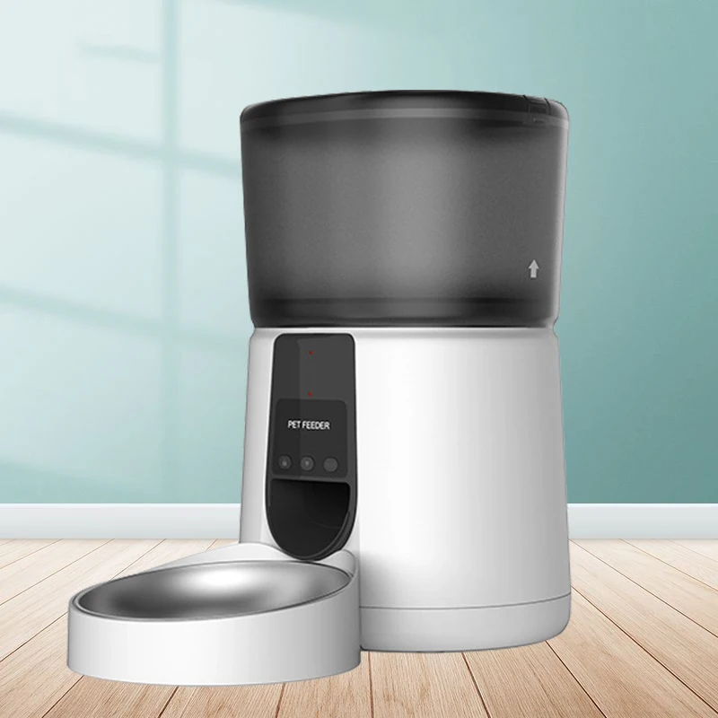 New Automatic Smart Wifi Video Remote Control Pet Feeder 4L Capacity Smart Timing Automatic Feeder for cats and dogs