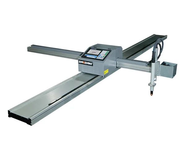 Portable aluminium profile cutting machine use optional plasma power supply