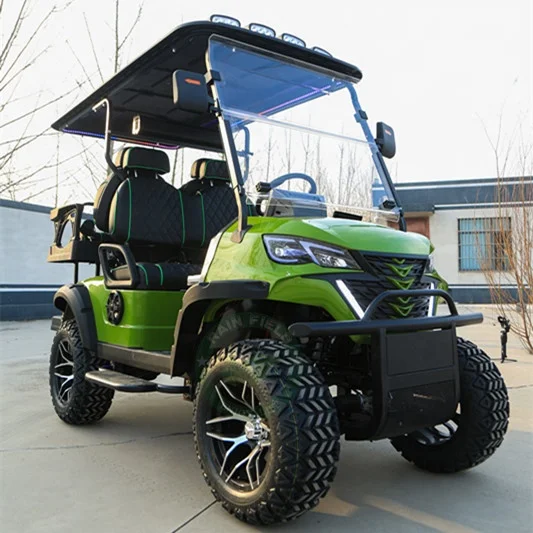 2 4 6 8 Passenger Off Road 4 Wheel Drive Classic Club Car zone Golf Cart Electric buggy Price