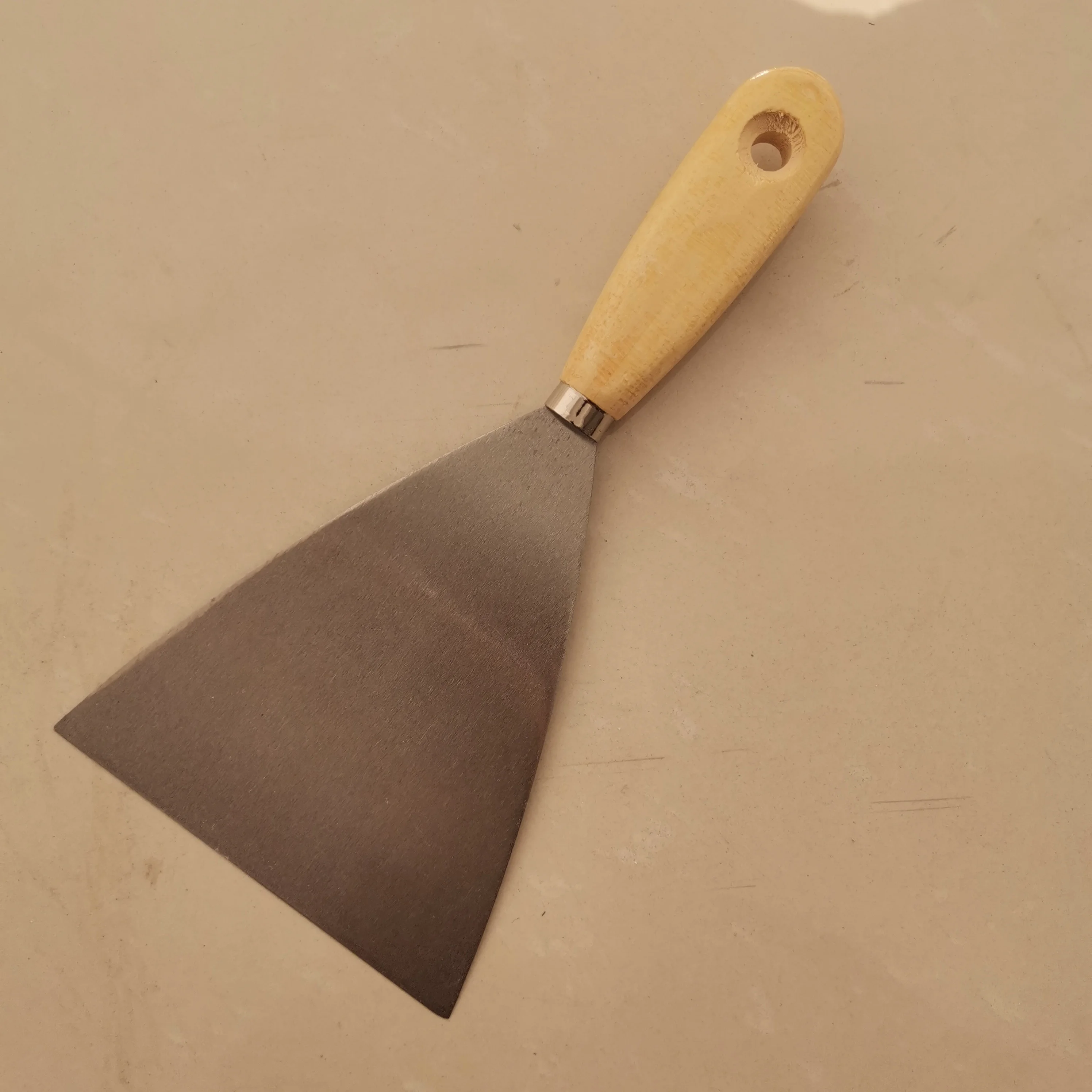 120MM Common Poplar Handle Putty Knife Plastering Knife Spatula Plasterboard