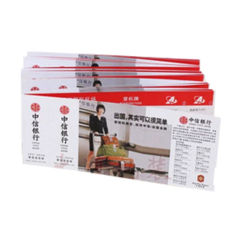 Custom excellent quality roll boarding pass tickets thermal tickets paper raw material