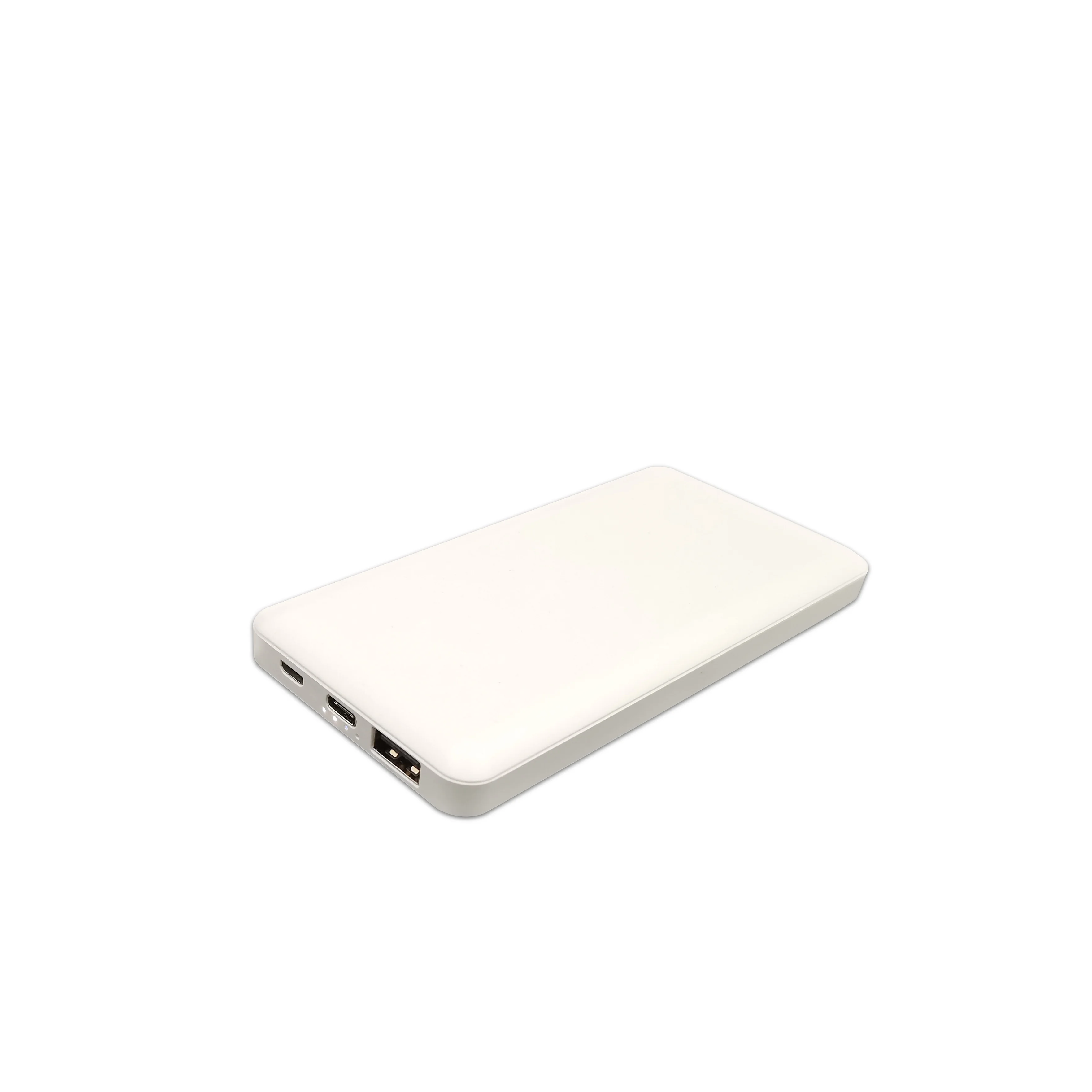 
Recyclable materials Promotional 2021 Portable Eco-friendly RABS Slim Powerbank 8000mah Power Banks For Mobile Phone 