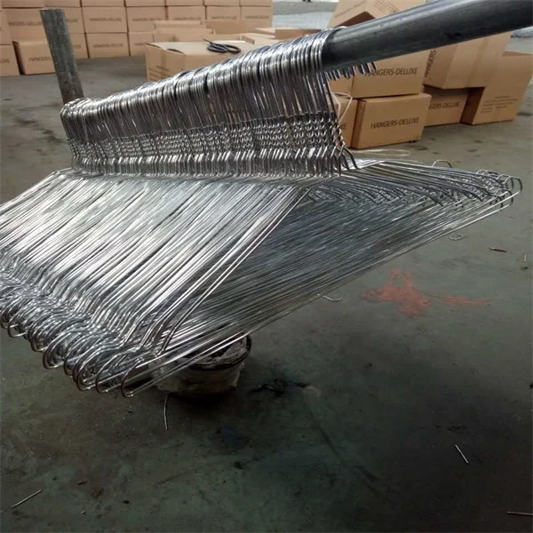2.2mm Galvanized Steel Hanger Wire Metal Laundry Clothes Hangers Suit Hanger