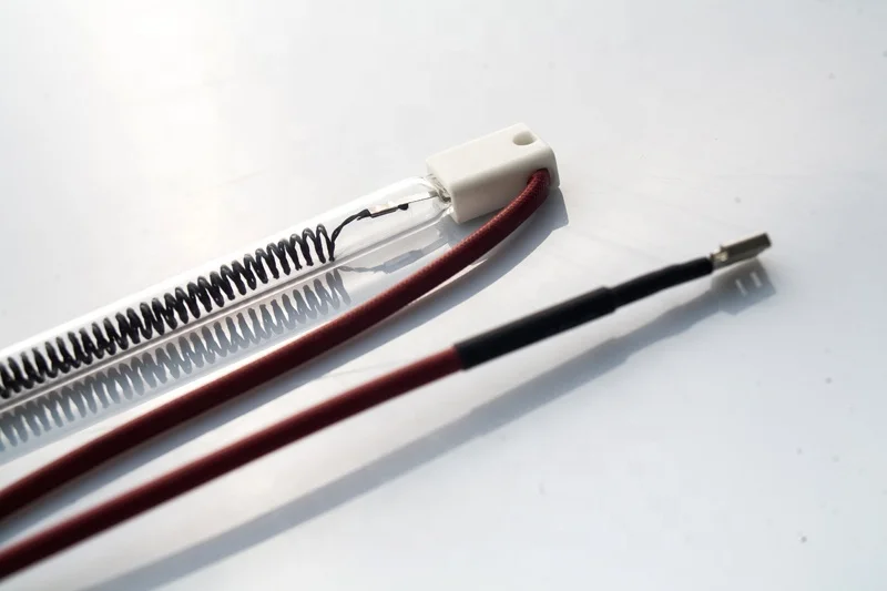 Hot Sale Carbon Fiber  Quartz Heating Tube Fiber Quartz Electric Heating Tube Special Shape Heating Tube