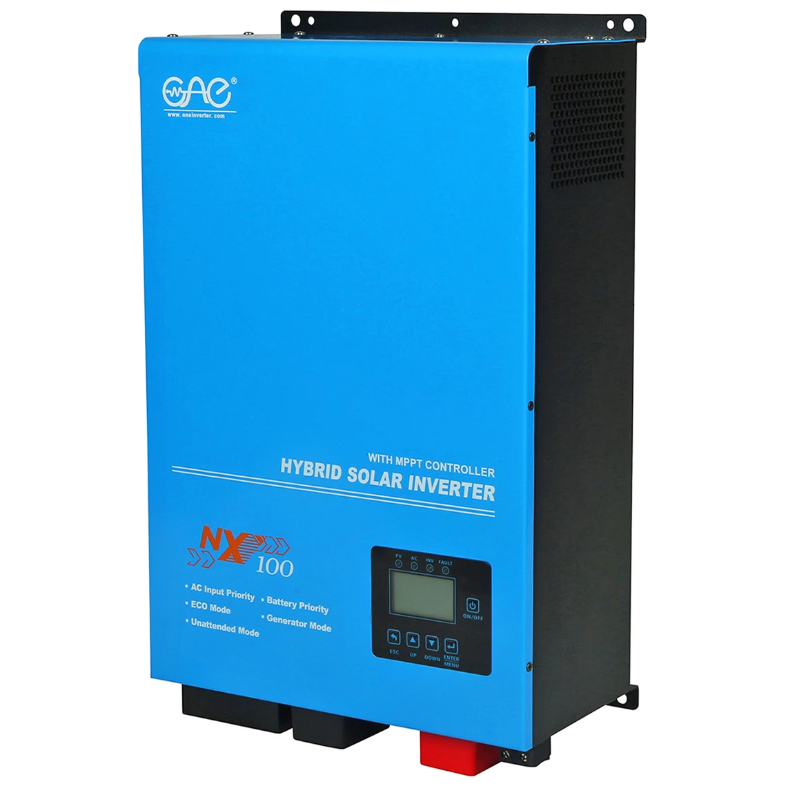 5KW 220VAC Off Grid Hybrid Solar Inverter with 60A MPPT Solar Charge Controller 35A Battery Charger  WIFI Monitor