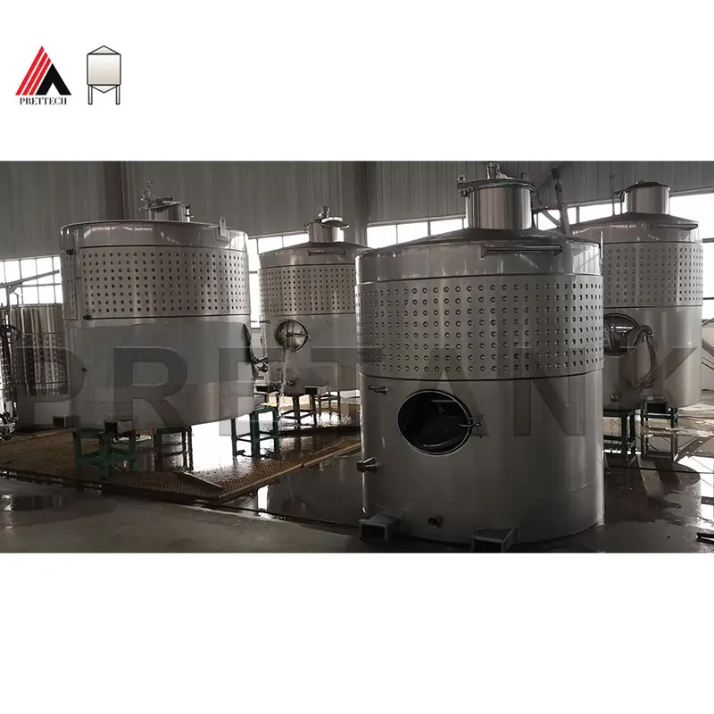 Portable Fermentation Tank suppliers open top forklit stainless steel wine fermenter tank