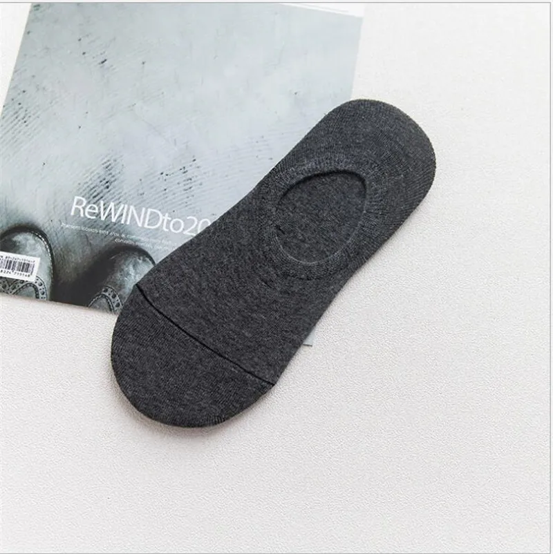 Wholesale Custom Men Women Low Cut Invisible Boat Short Socks No Show Black White Cotton Solid for Man Quick Dry Anti-slip