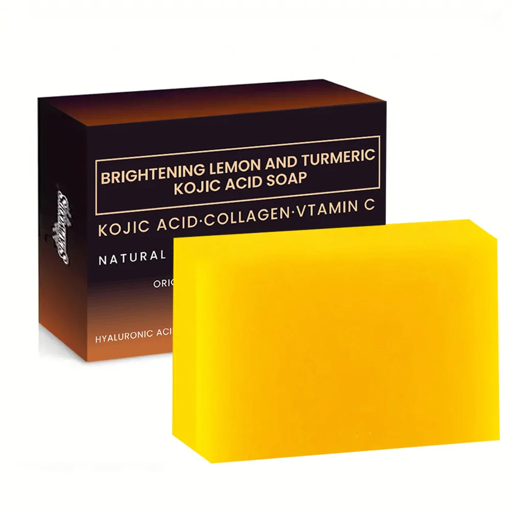 Hot sale soap kojic acid soap papaya hand essential oil soap whitening Moisturizing Skin care manufacturers wholesale price 65g