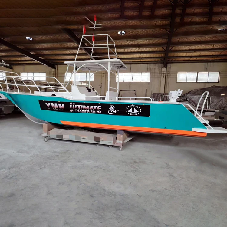 30Ft Center Console Aluminum Fishing Boat With Hard Top And Tower