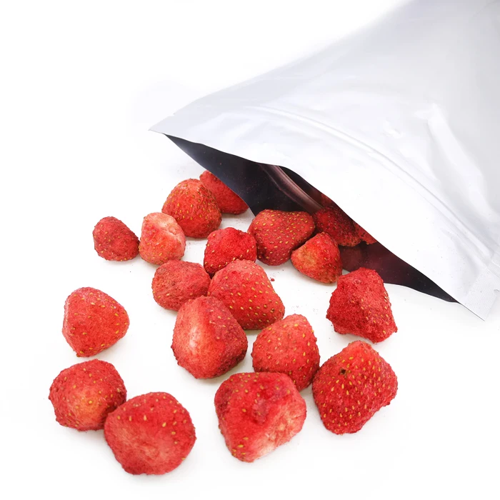TTN wholesale Freeze Dried Strawberry With Snacks dried strawberries dice slice whole