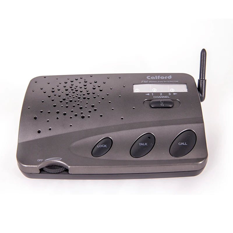 Security Handheld Systems Schools Wireless Technology Long Distance Intercom Interphones 3 Channels 2 Pcs 12months 180*110*52mm