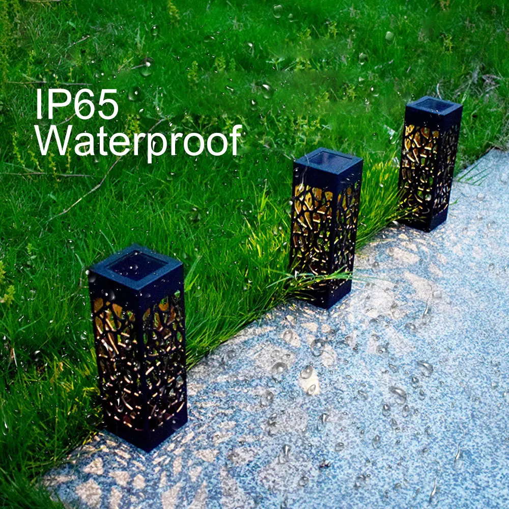 
Competitive Price Stainless Steel Waterproof Bright Led Solar Spike Lights For Posts Porch Ground Garden Lamp 