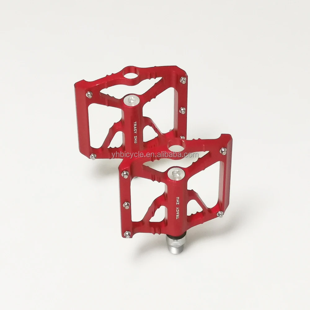 CNC Aluminium Alloy Bicycle Pedals DU Bearing MTB Pedals Non-slip Bike Parts