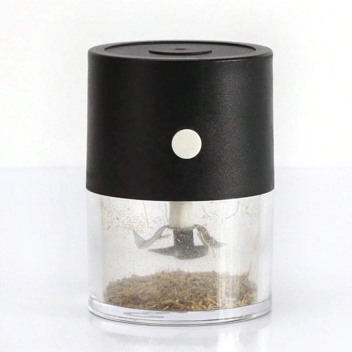 Hot Selling Mini USB Electric Herb Grinder Metal and Plastic Factory Direct with CE Certification & UL Report Lights Included