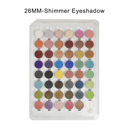 Diy Vegan Cruelty Free Cardboard Eyeshadow Palette Glitter High Pigment Eyeshadow Pallet Private Label