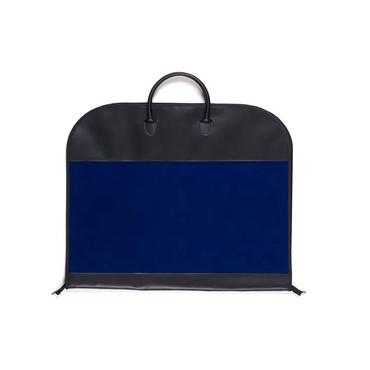 Clothing Bag Garment Flocking and Leather Dustproof Clothes Storage Bags Clothes Suit Coat Dress Men Women Custom Garment Bags