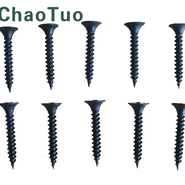 black phosphated Phillips bugle head drywall screw self tapping screw