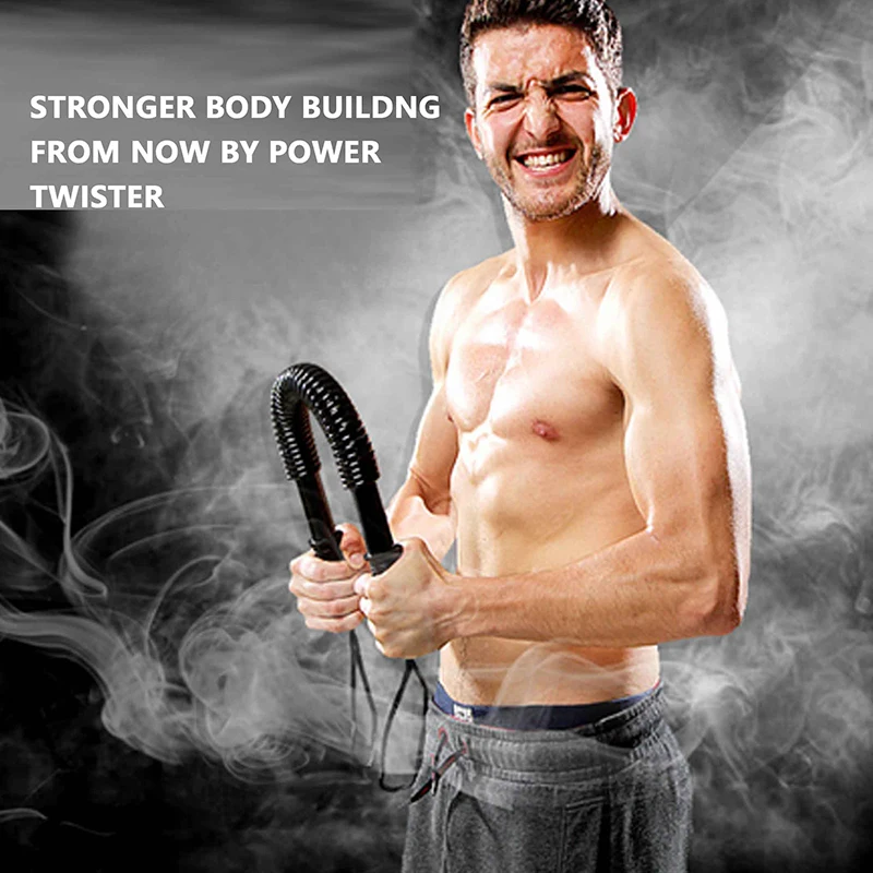Fitness Equipment Spring Arm Strength Hand Gripper Gym Fitness 20-60kg Power Twister Forearm Expander