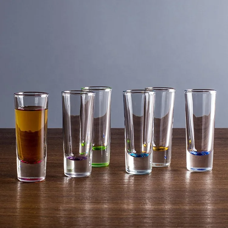 Wholesale Barware Transparent 2oz Tequila Shooter Champagne Wine Shot Glass