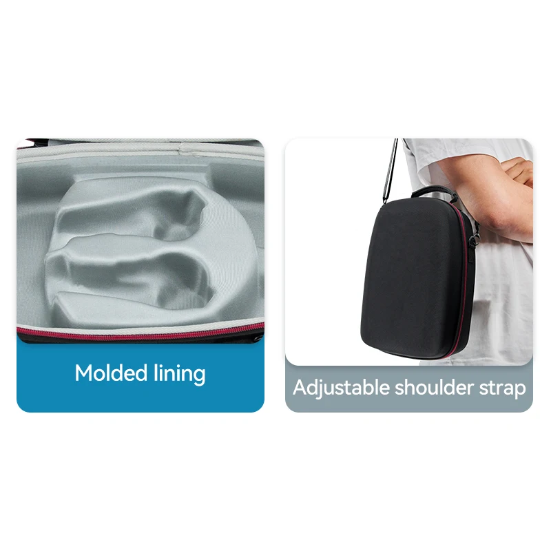 Customized Eva Case For Pico 4 VR Headset Protective Waterproof Portable Storage Case