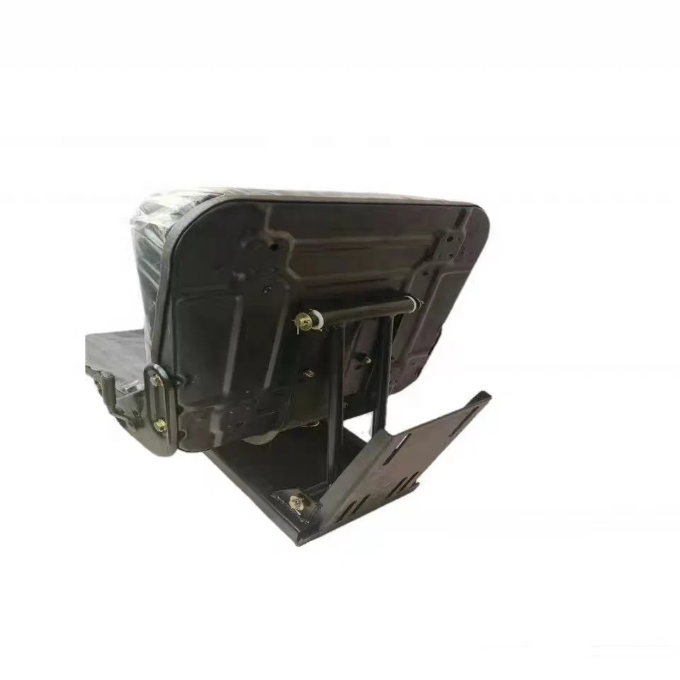 Comfortable Engineering Vehicles Machinery Tractor Forklift Driver Seat with Adjustable Weight Suspension