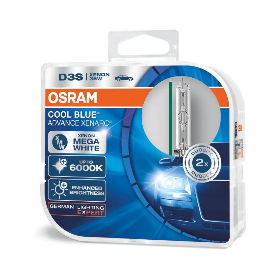 OSRAM D3S COOL BLUE 66340CBA Headlight HID BULBS