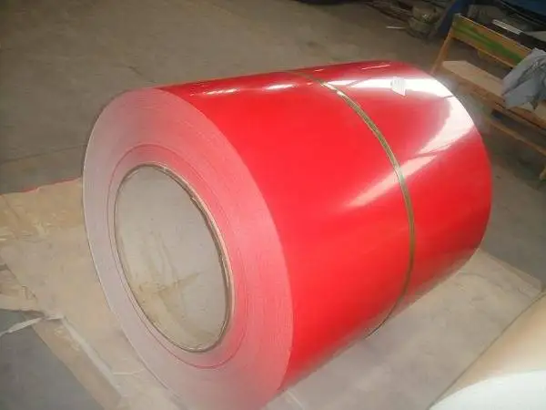 hot dipped 1250mm width RAL colors PPGI prepainted galvanized steel coil plate sheet for Interior Cladding