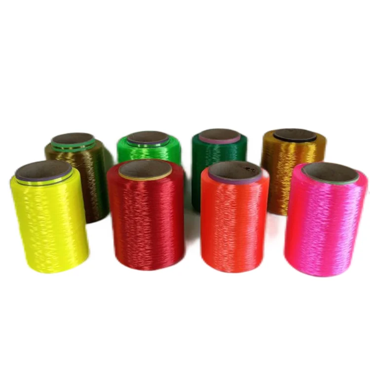 75 72 150 denier 480 denier hilo bright polyester FDY yarn poliester filament yarn
