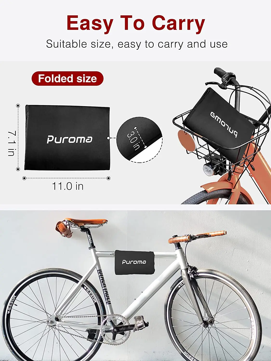 Outdoor Waterproof Bicycle Covers Bike Cover Rain Sun UV Dust Wind Proof with Lock