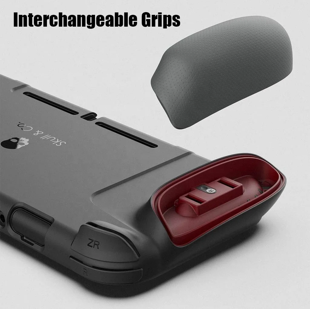 Чехол с переключателем NS GripCase со сменными захватами MaxCarry чехол Жесткий сумка для хранения Nintendo Switch