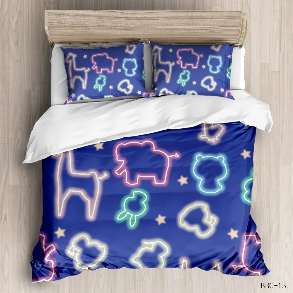  Aoyatex High Quality 3D Print Duvet cover set 3 PCS for