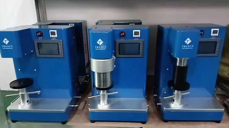 TMAX brand 250ml/500ml Compact Dual-Shaft Planetary Vacuum Mixer for Lithium Battery Materials