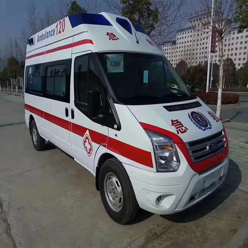 
4x4 Gasoline Diesel Mobile Physical Examination Service Van Ambulance Rescue Vehicle Infection Disease Ambulance Rescue Ratchet 