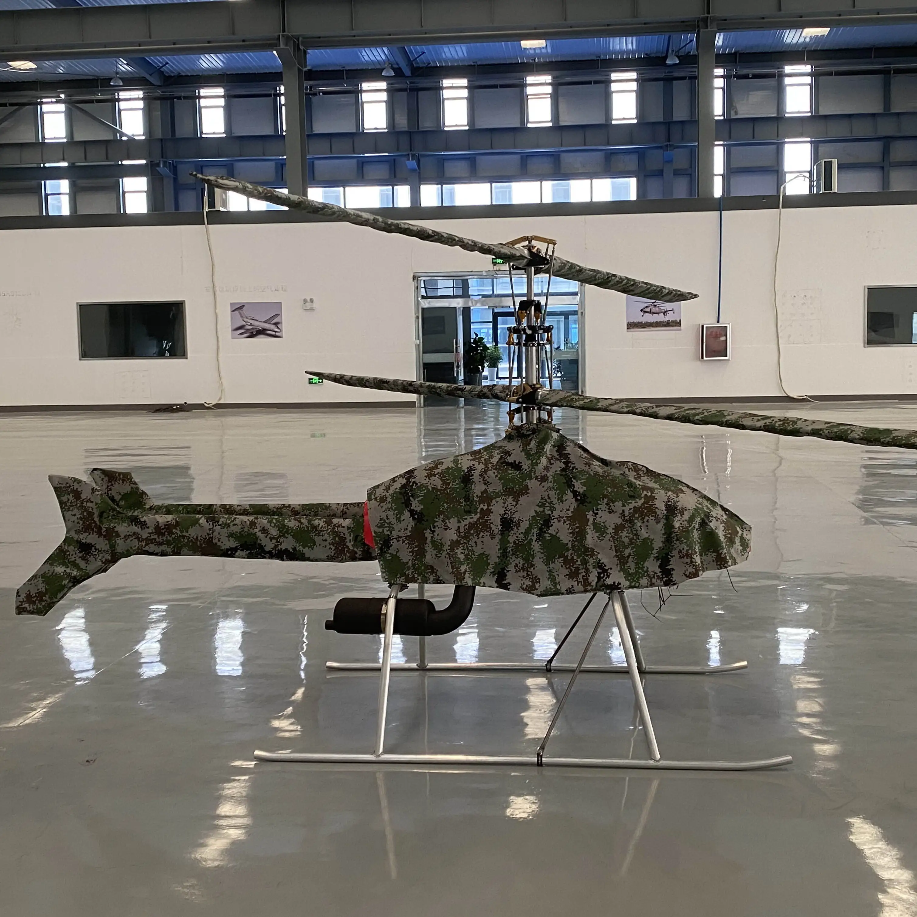 БПЛА вертолетные авиационные части 4130 бесшовные