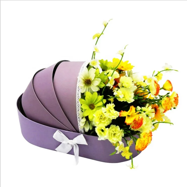 Kexin custom portable foldable beautiful flower basket for gift giving
