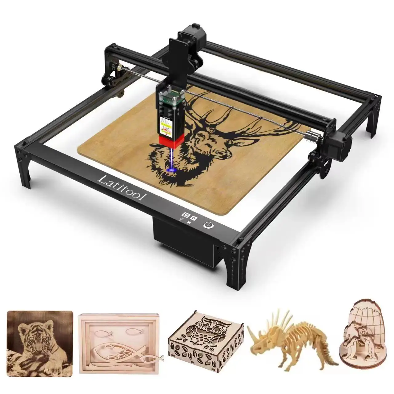 Latitool Brand Factory 10 kits F50 Buying Link Engraving Machine Engrave Laser Desktop Laser Engraving Machine