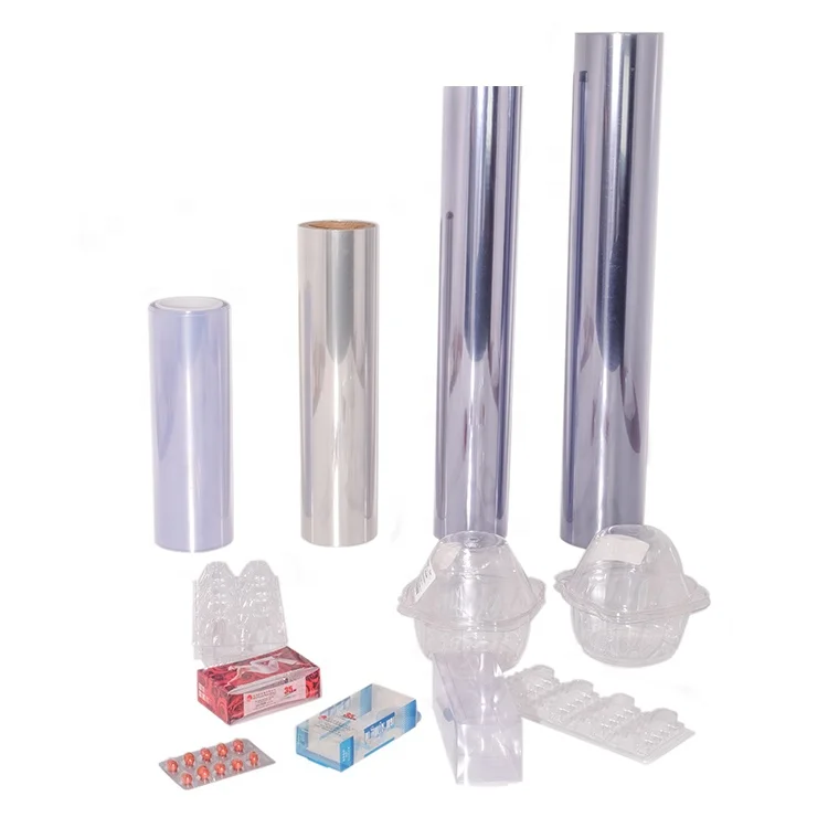 China Manufacture Good Quality Transparent Packing Glossy Lamination Super Clear Film Roll PVC Sheet Membrane