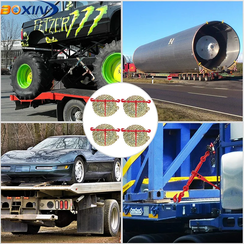 G70 Heavy Duty Forged Steel Ratchet Type Load Binder for Transport Chains