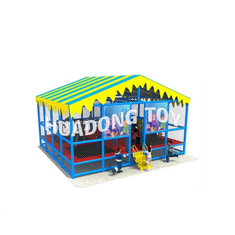 New style trampoline park, outdoor fitnesss big trampoline, large trampoline sale