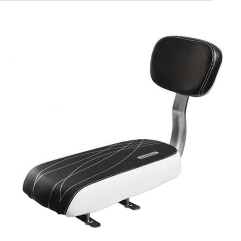 
Hot Sale Cheap Soft Cushion Upgraded Removable Back Rest Passenger Rear Seat Waterproof Bicycle Back Seat 
