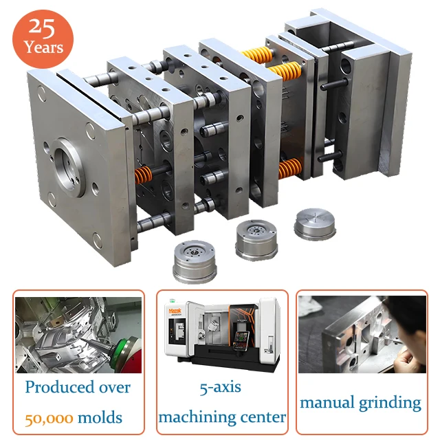 China Manufacturer Custom Plastic Mold Making ABS Injection Molding ABS PA PP Rubber POM stainless steels Injection Mould Parts
