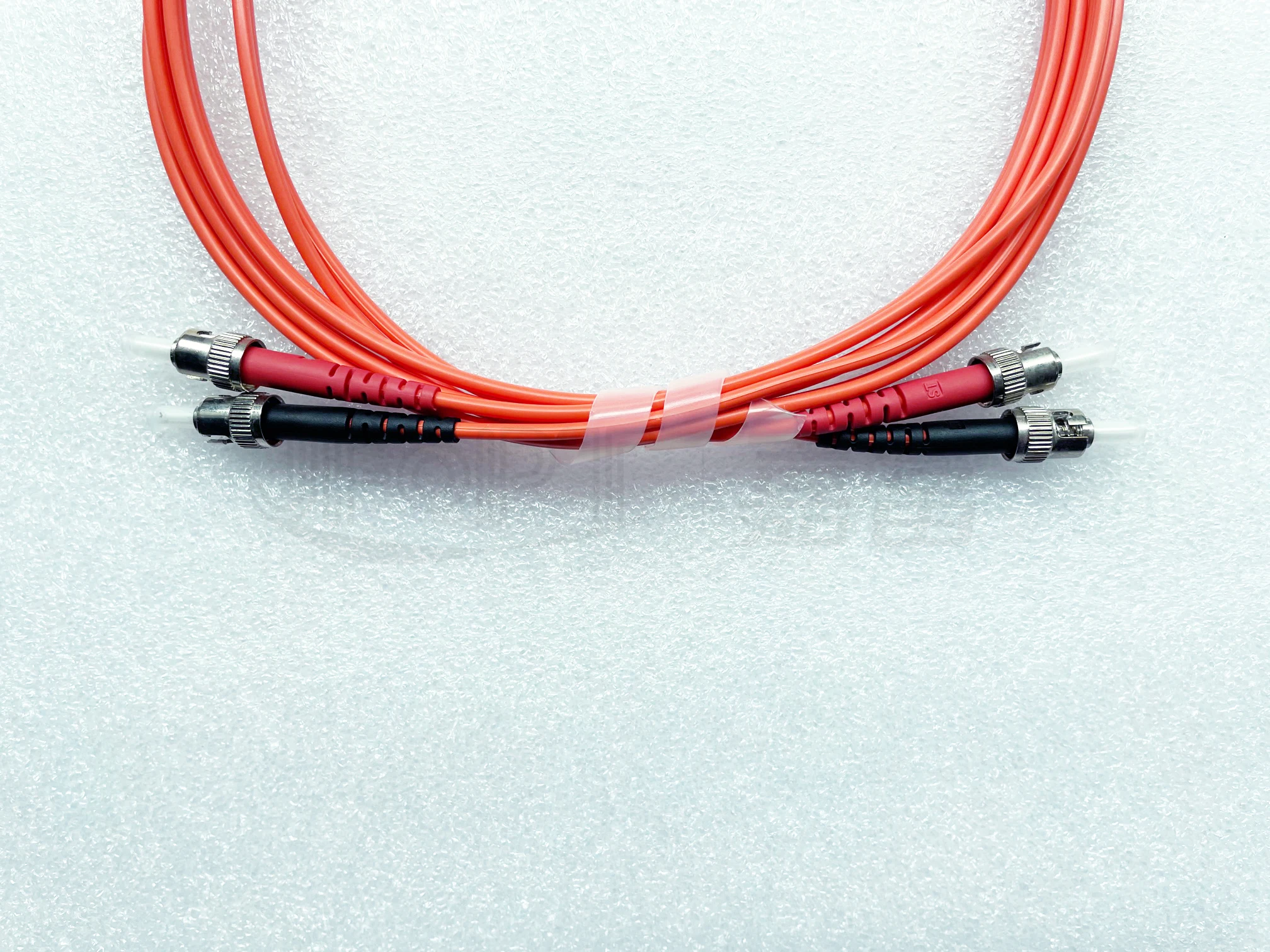 Быстрая доставка FTTH 3 метра ST/PC to 0 мм многомодовый OM1 62 5/125 PVC оранжевый дуплексный волоконно-оптический