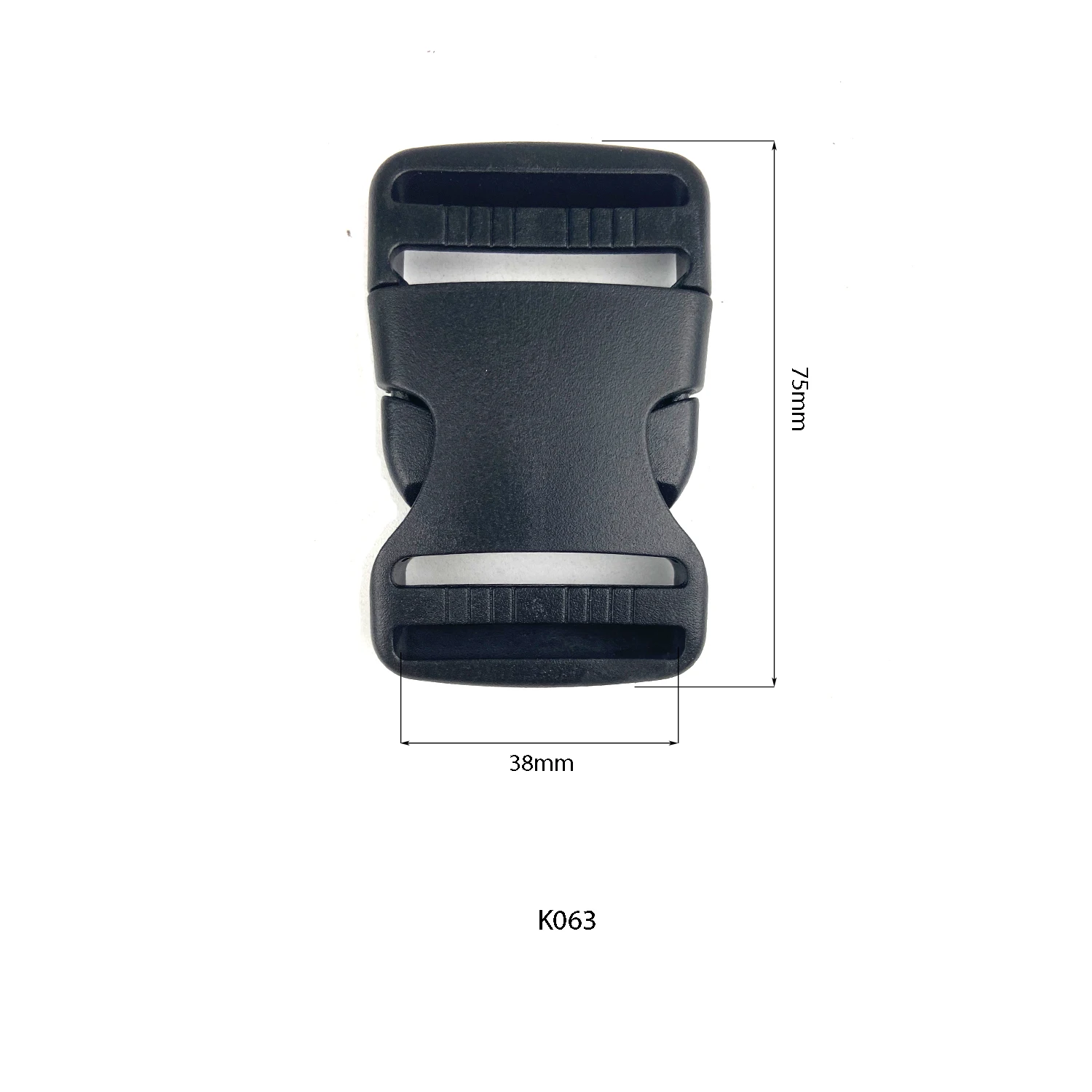 POM Plastic Compass Side Release Buckle for Climbing Backpack Plastic Strap Belt Side Release Buckle for Backpack Camera bag